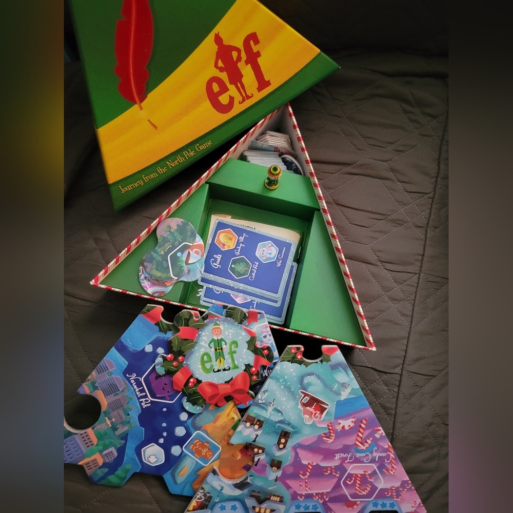 Buddy The Elf game Journey From The North Pole Board Game